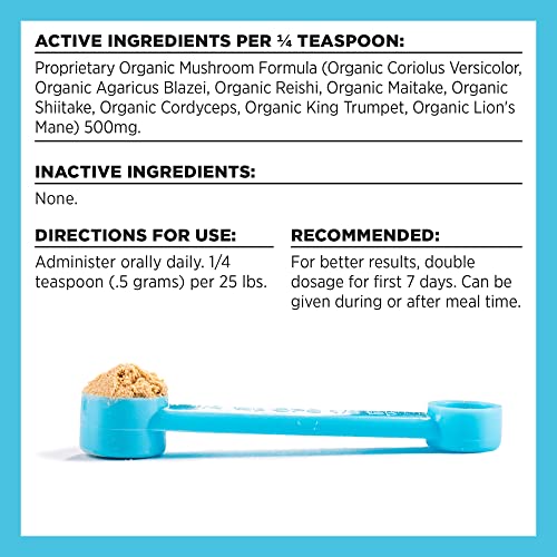 BIXBI dog vitamins supplements Immune Support Daily Cat Supplement, Powder Supplement, 2 Month Supply US - Image 2